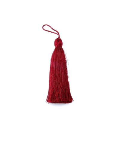 12cm İPEK Püskül - Bordo - 30 adet 12cm İPEK Püskül - Bordo - 30 adet