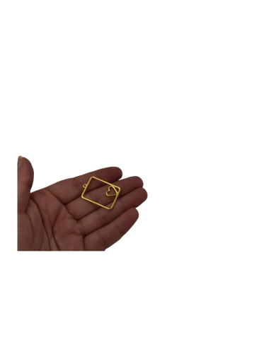 Pirinç İskambil Kupa Kolye Ucu - Bijuteri Takı