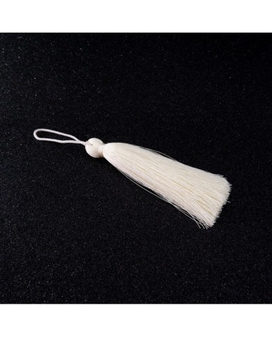 12cm İPEK Püskül - Beyaz - 30 adet 12cm İPEK Püskül - Beyaz - 30 adet