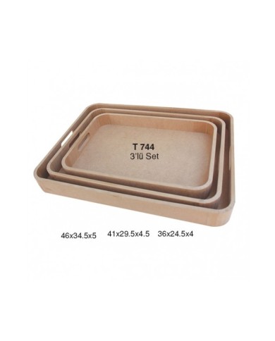 3'LÜ BOMBE TAKIM TEPSİ 3'LÜ BOMBE TAKIM TEPSİ