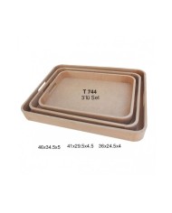 3'LÜ BOMBE TAKIM TEPSİ 3'LÜ BOMBE TAKIM TEPSİ