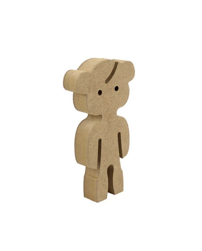 F86 Ahşap Kız Çocuğu Figürü