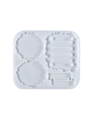 Tencere Tava Çaydanlık Altlığı Silikon Kalıp Epoksi Döküm Kalıbı -Kod:394