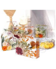 Dekoratif Silikon Kalıp Epoksi Döküm Kalıbı-Dikdörtgen -Kod:1043