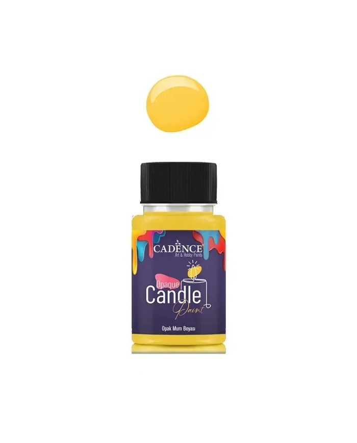 CDL04 Sarı Opak Mum Boyası 50ML