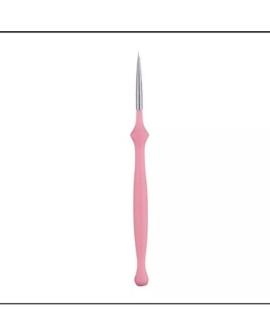 Epoksi Tırnak Boya Fırçası üçgen desenli üçlü set