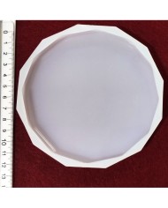 Köşeli Daire Reçine Epoksi ve Beton Kalıbı - Çok Köşeli-Kod:144