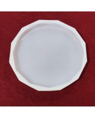 Köşeli Daire Reçine Epoksi ve Beton Kalıbı - Çok Köşeli-Kod:144