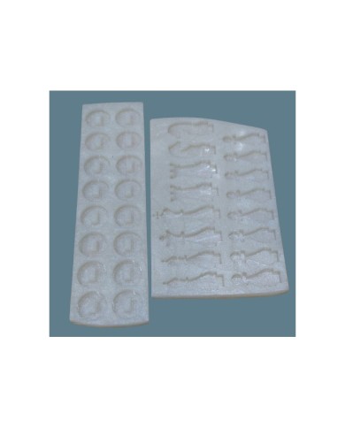 Satranç ve Dama Epoksi Reçine  Silikon Kalıbı- Kod: