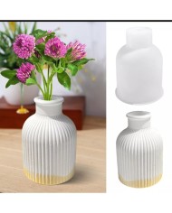 Tombul Saksı Silikon Beton Kalıbı - Kod:1221