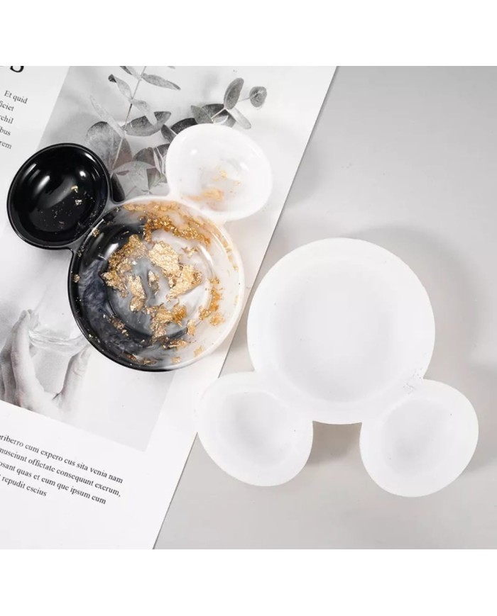 Mickey Kafa Epoksi ve Beton Silikon Kalıbı- Kod:404