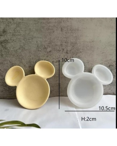 Mickey Kafa Epoksi ve Beton Silikon Kalıbı- Kod:404