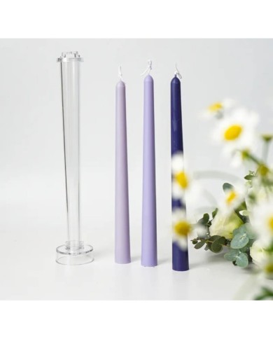 Dardan Genişe Mika şamdan Mum Kalıbı - Mika Model: