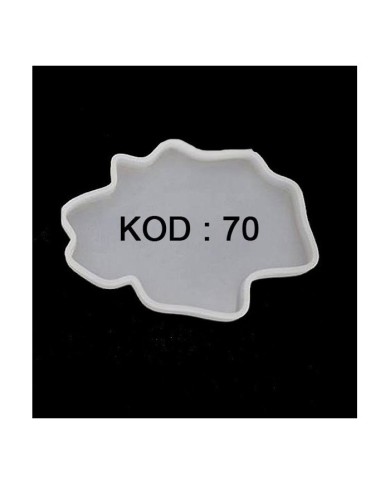Bardak Altı Reçine Epoksi Kalıp - No:70 -Kod:241A