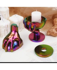 Kase Tutan El -  Epoksi ve Beton Silikon Kalıbı- Kod:428