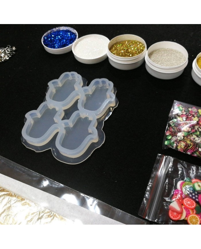 Fatme Eli Dörtlü Magnet Kalıbı Reçine Epoksi Seti - A50 Fatme Eli Dörtlü Magnet Kalıbı Reçine Epoksi Seti - A50