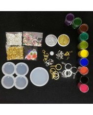 Magnet Kalıbı Yuvarlak Reçine Epoksi Seti - A56 Magnet Kalıbı Yuvarlak Reçine Epoksi Seti - A56