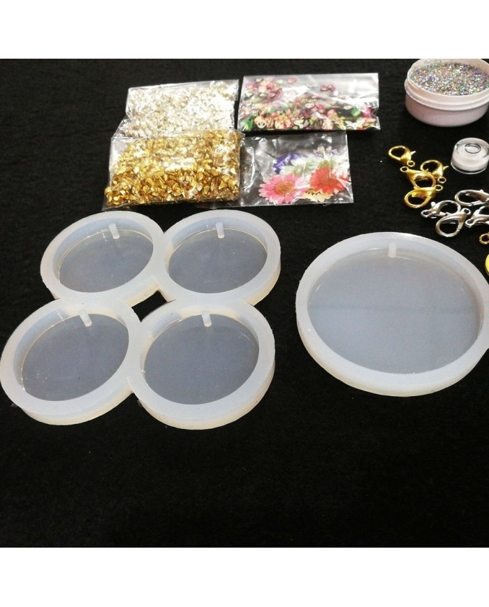 Magnet Kalıbı Yuvarlak Reçine Epoksi Seti - A56 Magnet Kalıbı Yuvarlak Reçine Epoksi Seti - A56