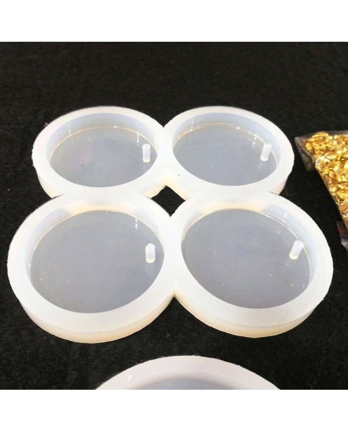 Magnet Kalıbı Yuvarlak Reçine Epoksi Seti - A56 Magnet Kalıbı Yuvarlak Reçine Epoksi Seti - A56