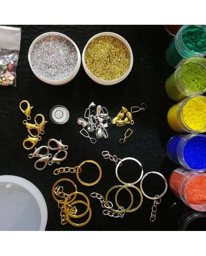 Magnet Kalıbı Yuvarlak Reçine Epoksi Seti - A56 Magnet Kalıbı Yuvarlak Reçine Epoksi Seti - A56