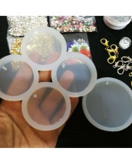 Magnet Kalıbı Yuvarlak Reçine Epoksi Seti - A56 Magnet Kalıbı Yuvarlak Reçine Epoksi Seti - A56