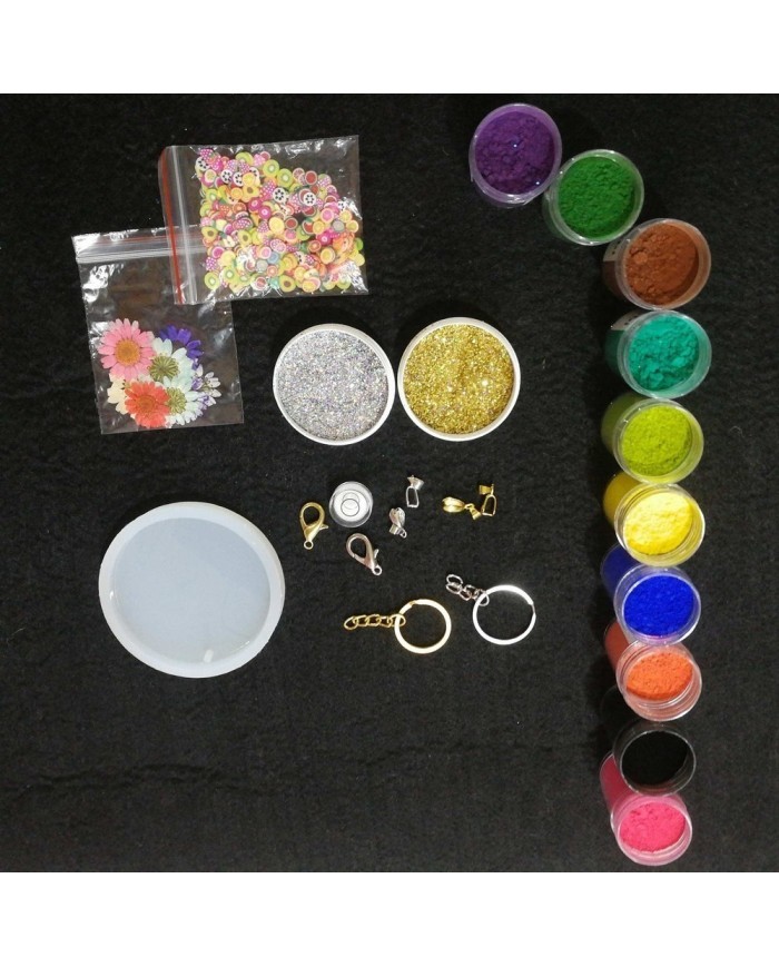 Magnet Kalıbı Yuvarlak Reçine Epoksi Seti - A58 Magnet Kalıbı Yuvarlak Reçine Epoksi Seti - A58