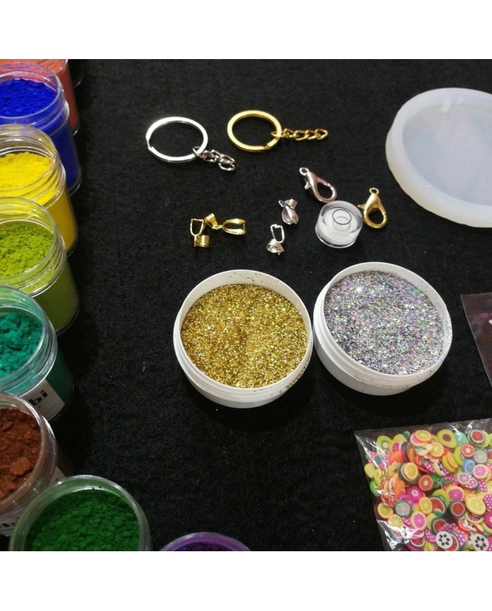 Magnet Kalıbı Yuvarlak Reçine Epoksi Seti - A58 Magnet Kalıbı Yuvarlak Reçine Epoksi Seti - A58