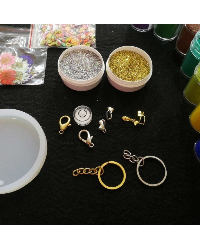 Magnet Kalıbı Yuvarlak Reçine Epoksi Seti - A58 Magnet Kalıbı Yuvarlak Reçine Epoksi Seti - A58