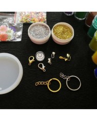 Magnet Kalıbı Yuvarlak Reçine Epoksi Seti - A58 Magnet Kalıbı Yuvarlak Reçine Epoksi Seti - A58