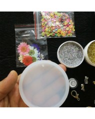 Magnet Kalıbı Yuvarlak Reçine Epoksi Seti - A58 Magnet Kalıbı Yuvarlak Reçine Epoksi Seti - A58