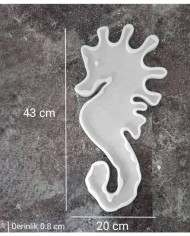 Deniz Atı  - Epoksi Reçine - Beton Silikon Kalıbı SN35 - Kod: