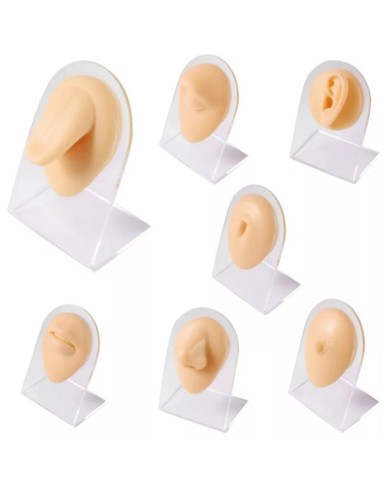 Silikon Göbek Deliği 10 Adet - Takı ve Bijuteri Mankeni Renk Seçenekli