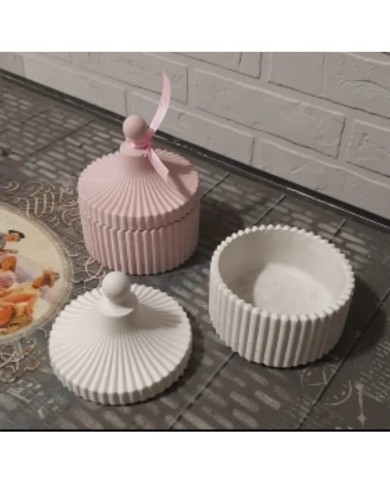 Kapaklı Şekerlik Reçine Epoksi ve Beton Kalıbı -Kod:439