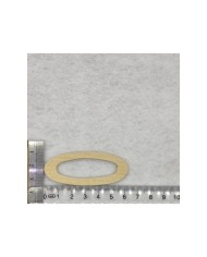 Ahşap Kolye Ucu - Elips Model