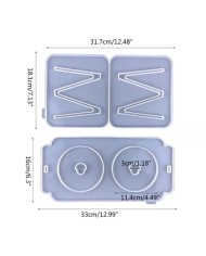 Kedi & Köpek Silikon Mama Standı - Hobi Silikon Kalıbı - Kod:1170