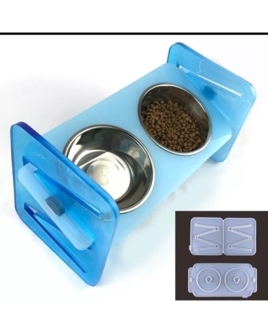 Kedi & Köpek Silikon Mama Standı - Hobi Silikon Kalıbı - Kod:1170