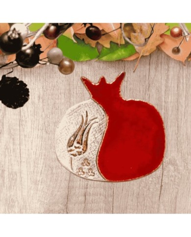 Nar Bardak Altı Kalıbı - Hobi Silikon Kalıbı - Kod: SN1234