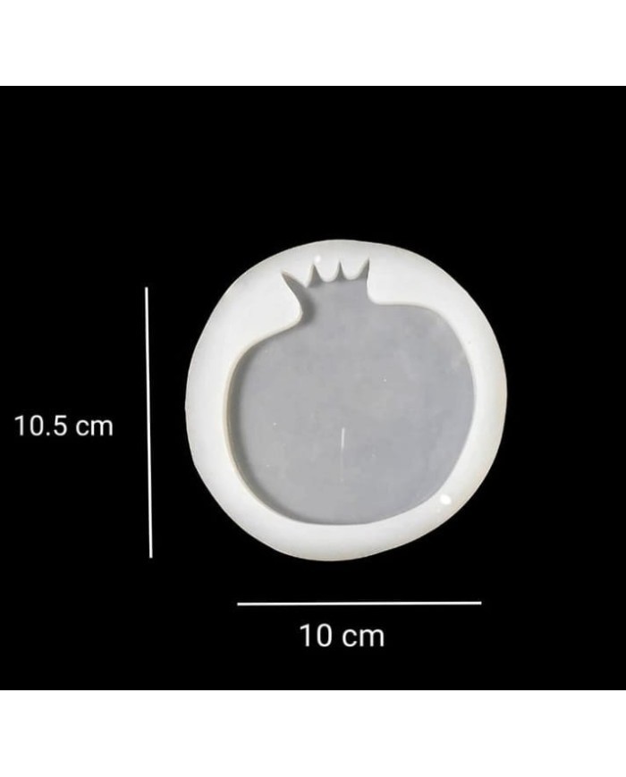 Nar Bardak Altı Kalıbı - Hobi Silikon Kalıbı - Kod: SN1234