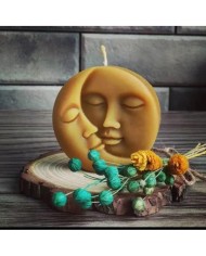 Ay Sevdası Mum Kalıbı - Hobi Silikon Kalıbı -Kod:532