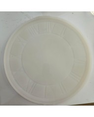Roma Rakamlı Silikon Saat Kalıbı – 45 mm İç Çap | 46 mm Dış Çap | 1 cm Derinlik