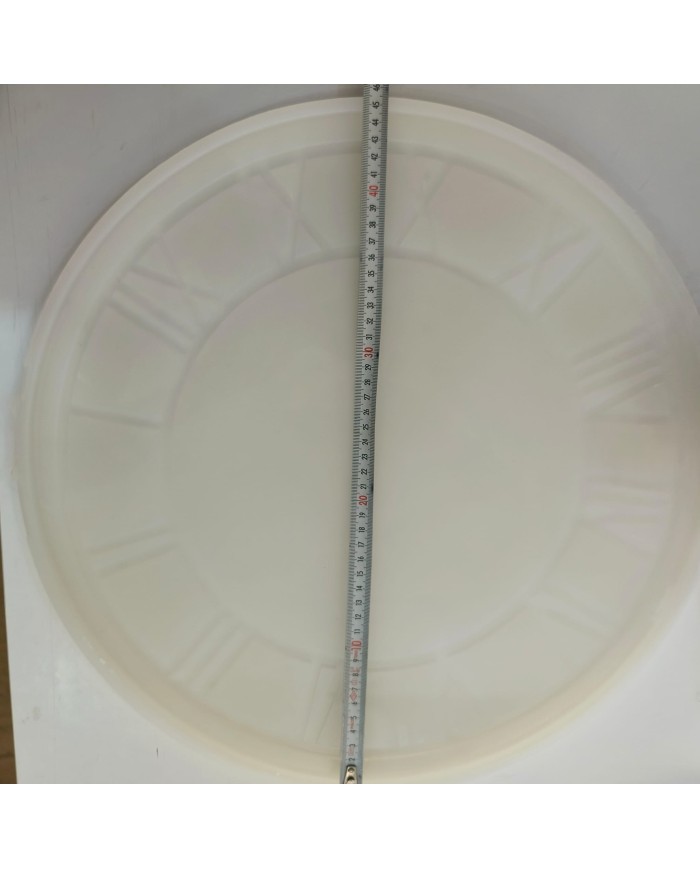 Roma Rakamlı Silikon Saat Kalıbı – 45 mm İç Çap | 46 mm Dış Çap | 1 cm Derinlik