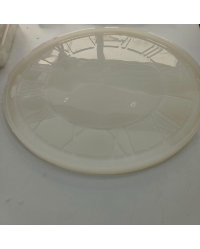 Roma Rakamlı Silikon Saat Kalıbı – 45 mm İç Çap | 46 mm Dış Çap | 1 cm Derinlik