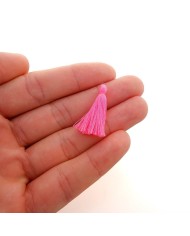 100 ADET - MİNİ BOY PÜSKÜL - 3CM - KOYU PEMBE