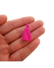 100 ADET - MİNİ BOY PÜSKÜL - 3CM - KOYU PEMBE