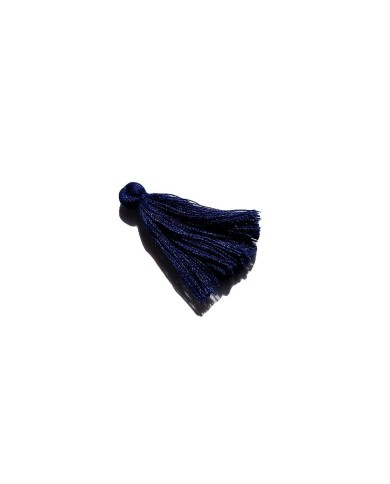 100 ADET - Mini Boy Püskül - 3cm - Lacivert