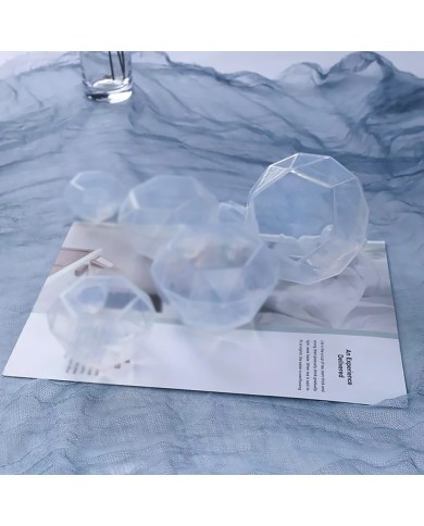 Altıgen Şekilli - Reçine Epoksi ve Mum Kalıbı 6.5 cm -Kod:1015