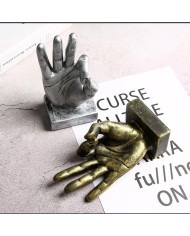 Okey İşareti Dekoratif Beton Kalıbı - Hobi Silikon Kalıbı -Kod:1080