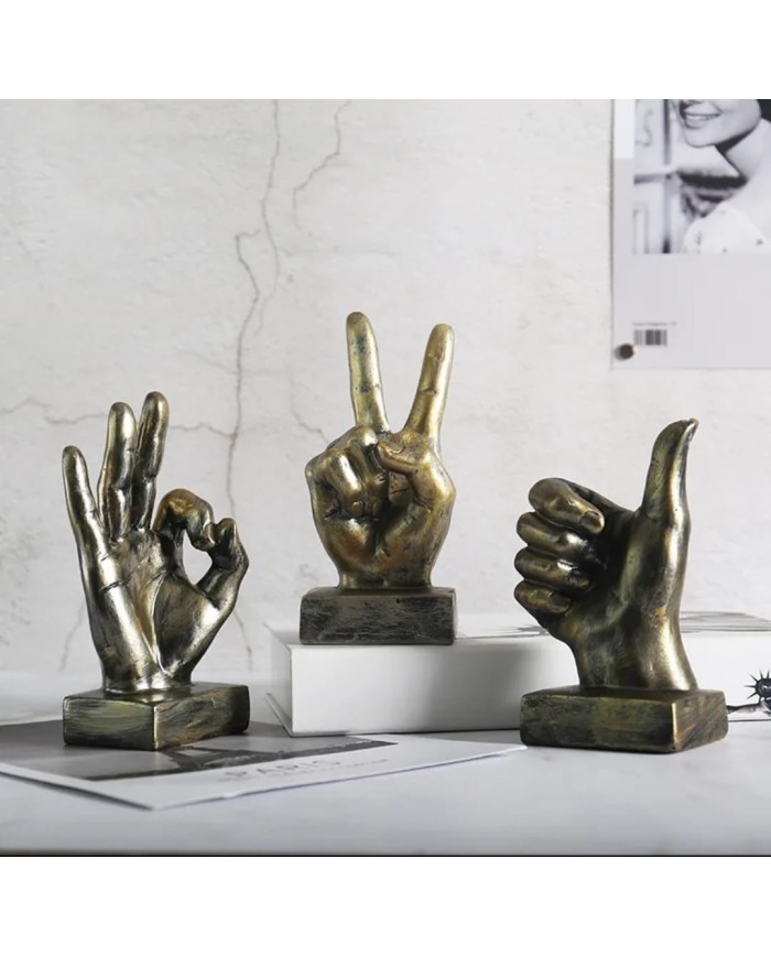 Tamam İşareti Dekoratif Beton Kalıbı - Hobi Silikon Kalıbı -Kod:1075