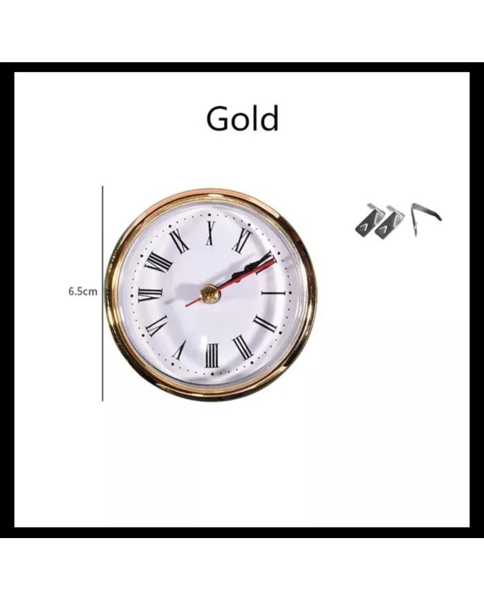 Dikdörtgen Dekoratif Saat Kalıbı Seti - Hobi Silikon Kalıbı -Kod:437