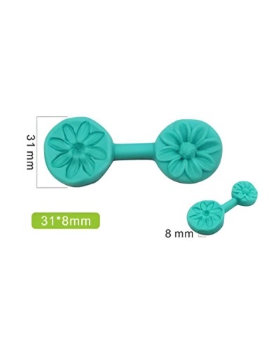 Polimer Kil Darmalama Kalıbı-Papatya